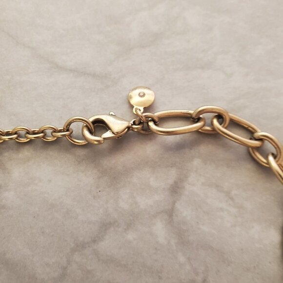 ✨ J.Crew Classic Rhinestones Pave Crystal Medallion Statement Necklace ✨ - Picture 11 of 16